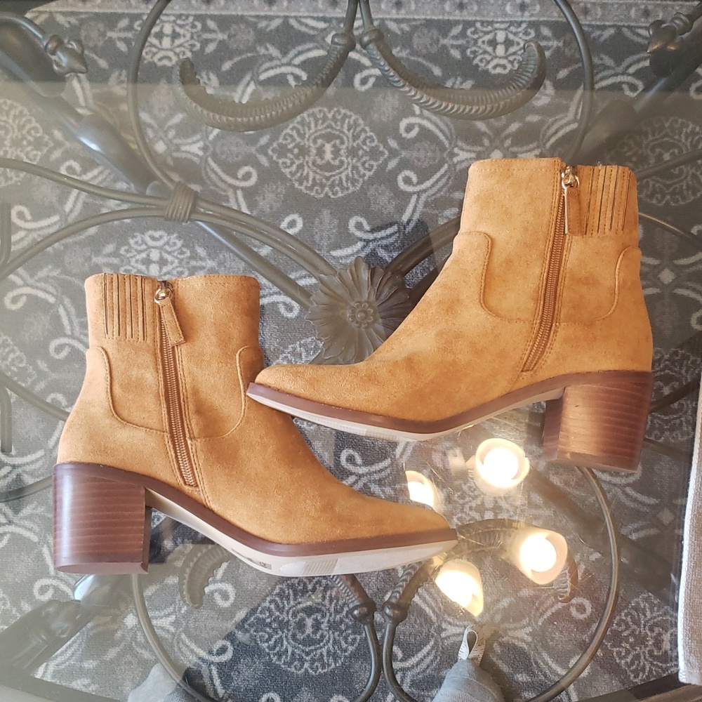 J. Crew Ankle Brown Boots For Women - Picture 7 of 9